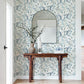 Purchase 4169-13908 Chesapeake Wallpaper, Pinnate Blue Leaves - Oak & Moss1
