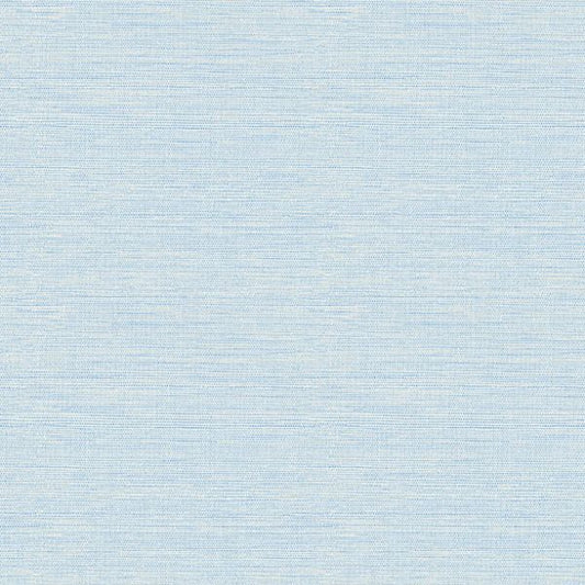 Purchase 4169-24283 Chesapeake Wallpaper, Agave Sky Blue Faux Grasscloth - Oak & Moss