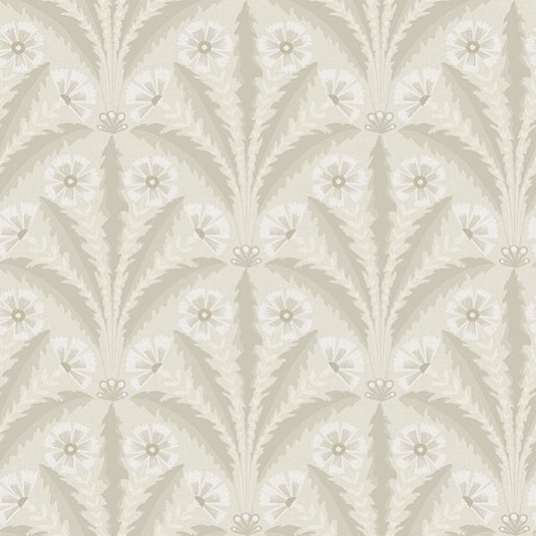 Purchase 4169-27603 Chesapeake Wallpaper, Tap Root Beige Floral Damask - Oak & Moss