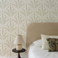 Purchase 4169-27603 Chesapeake Wallpaper, Tap Root Beige Floral Damask - Oak & Moss1