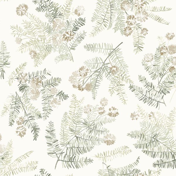 Purchase 4169-83105 Chesapeake Wallpaper, Frith Green Botanical - Oak & Moss