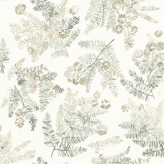 Purchase 4169-83105 Chesapeake Wallpaper, Frith Green Botanical - Oak & Moss