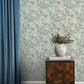 Purchase 4169-83111 Chesapeake Wallpaper, Thicket Teal Forest - Oak & Moss1