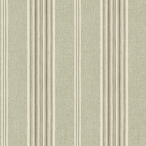 Purchase 4169-83121 Chesapeake Wallpaper, Calvados Moss Linen Stripe - Oak & Moss