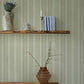 Purchase 4169-83121 Chesapeake Wallpaper, Calvados Moss Linen Stripe - Oak & Moss1