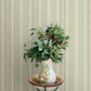 Purchase 4169-83121 Chesapeake Wallpaper, Calvados Moss Linen Stripe - Oak & Moss12