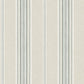 Purchase 4169-83122 Chesapeake Wallpaper, Calvados Turquoise Linen Stripe - Oak & Moss