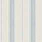 Purchase 4169-83123 Chesapeake Wallpaper, Calvados Blue Linen Stripe - Oak & Moss
