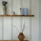 Purchase 4169-83124 Chesapeake Wallpaper, Calvados Grey Linen Stripe - Oak & Moss1