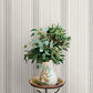 Purchase 4169-83124 Chesapeake Wallpaper, Calvados Grey Linen Stripe - Oak & Moss12