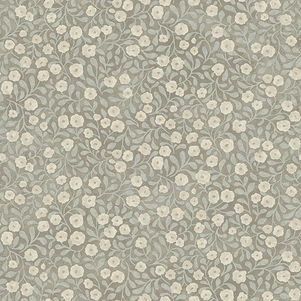Purchase 4169-83136 Chesapeake Wallpaper, Poppy Trail Aqua Floral - Oak & Moss