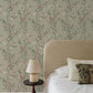 Purchase 4169-83138 Chesapeake Wallpaper, Tea Olive Green Finch Frolic - Oak & Moss1