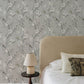 Purchase 4169-83141 Chesapeake Wallpaper, Tea Olive Gray Finch Frolic - Oak & Moss1