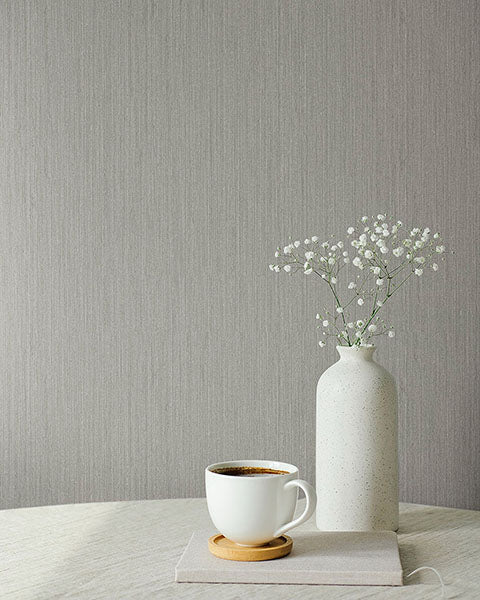 Purchase 4171-17204 A-Street Wallpaper, Midolin Canvas Taupe Texture - Hidden Treasures 21