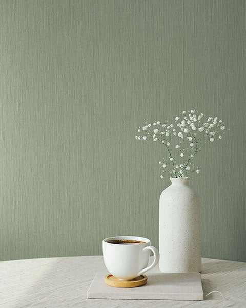 Purchase 4171-17220 A-Street Wallpaper, Midolin Oregano Green Texture - Hidden Treasures 21