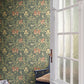 Purchase 4171-82051 A-Street Wallpaper, Iris Navy Wild Gardens - Hidden Treasures 212