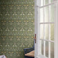 Purchase 4171-82063 A-Street Wallpaper, Bird Green Floral Thicket - Hidden Treasures 21