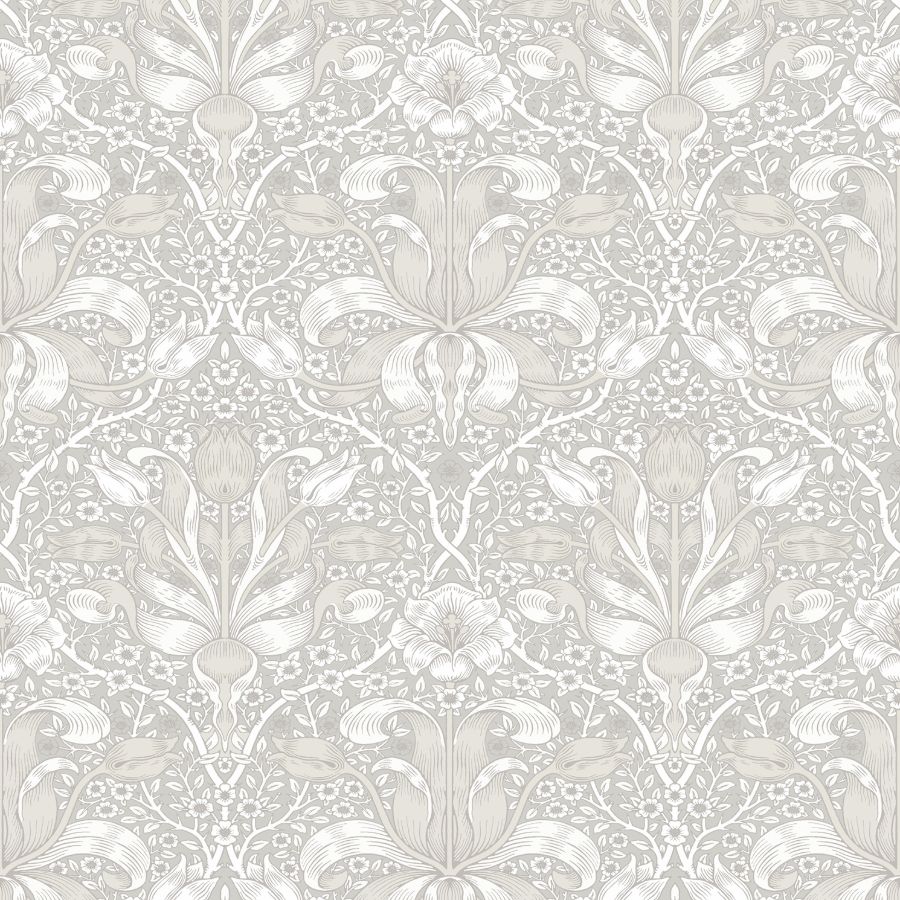Purchase 4171-82065 A-Street Wallpaper, Spring Thicket Dove Tulip Damask - Hidden Treasures 2