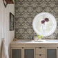 Purchase 4171-82068 A-Street Wallpaper, Spring Thicket Blue Tulip Damask - Hidden Treasures 212