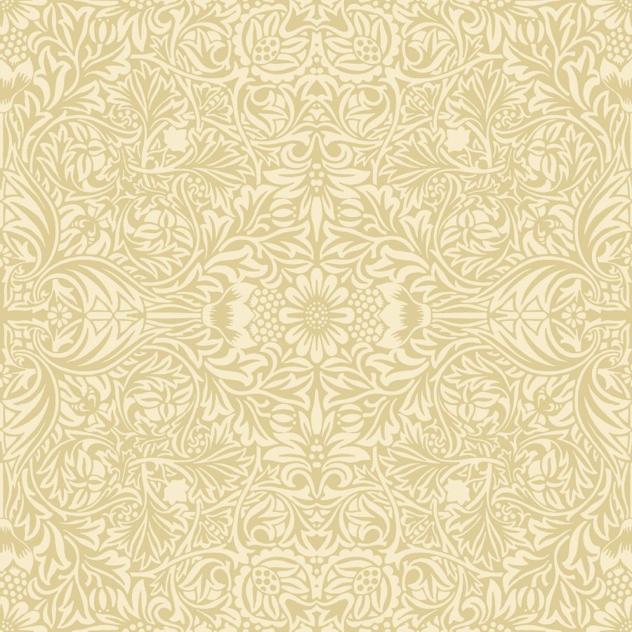 Purchase 4171-82070 A-Street Wallpaper, Ceiling Yellow Intricate Floral - Hidden Treasures 2