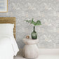 Purchase 4172-27496 A-Street Wallpaper, Egret Slate Tidal Dance - Sea Salt12