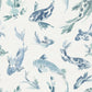 Purchase 4172-27500 A-Street Wallpaper, Koi Blue Fish - Sea Salt