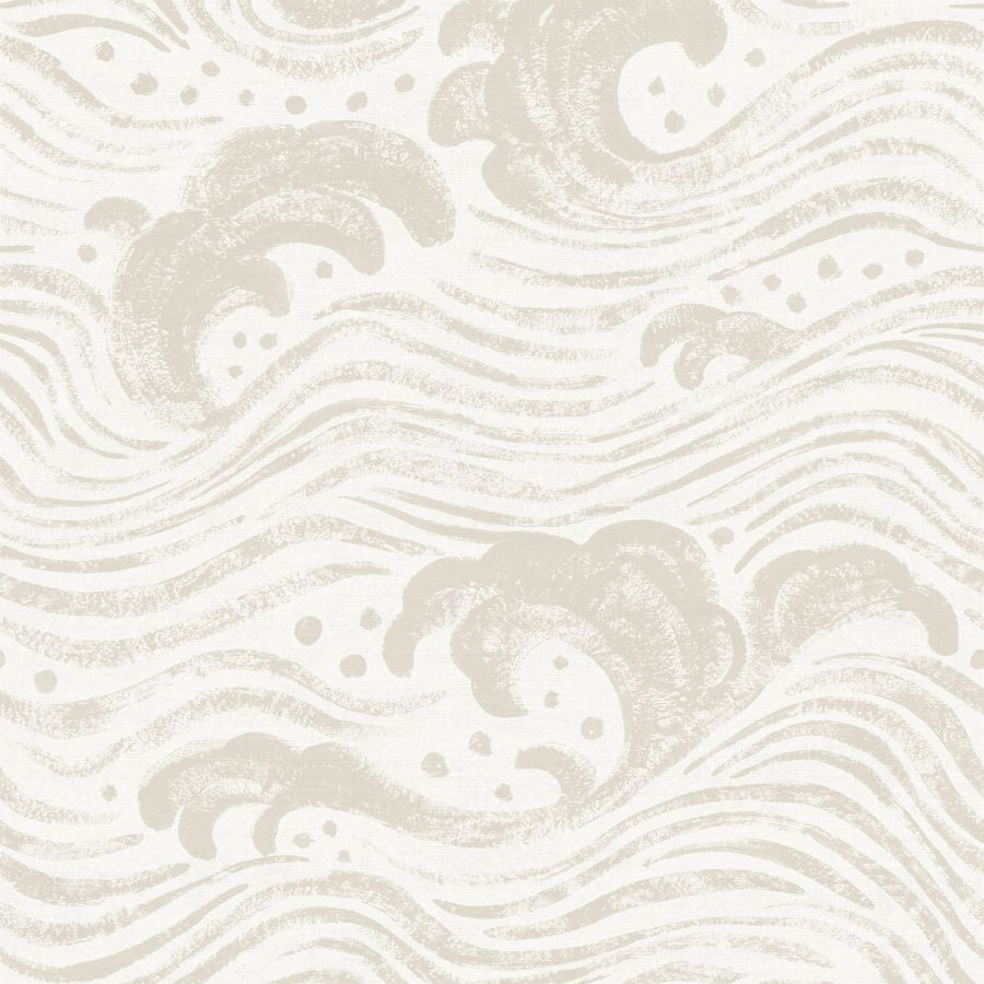 Purchase 4172-27508 A-Street Wallpaper, Swell Beige Ocean Wave - Sea Salt