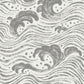 Purchase 4172-27510 A-Street Wallpaper, Swell Charcoal Ocean Wave - Sea Salt