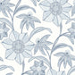 Purchase 4172-27512 A-Street Wallpaper, Star Flower Blue Floral Trail - Sea Salt