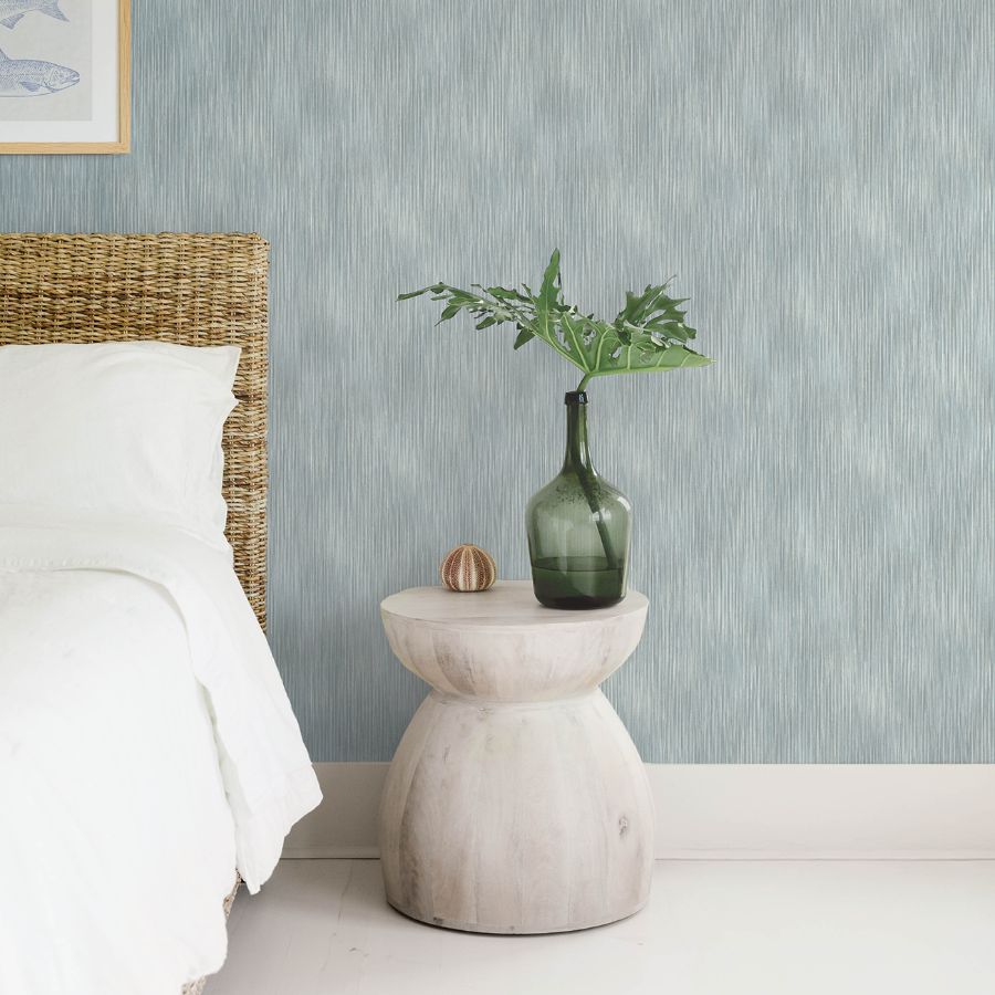 Purchase 4172-27522 A-Street Wallpaper, Largo Turquoise Striated - Sea Salt12
