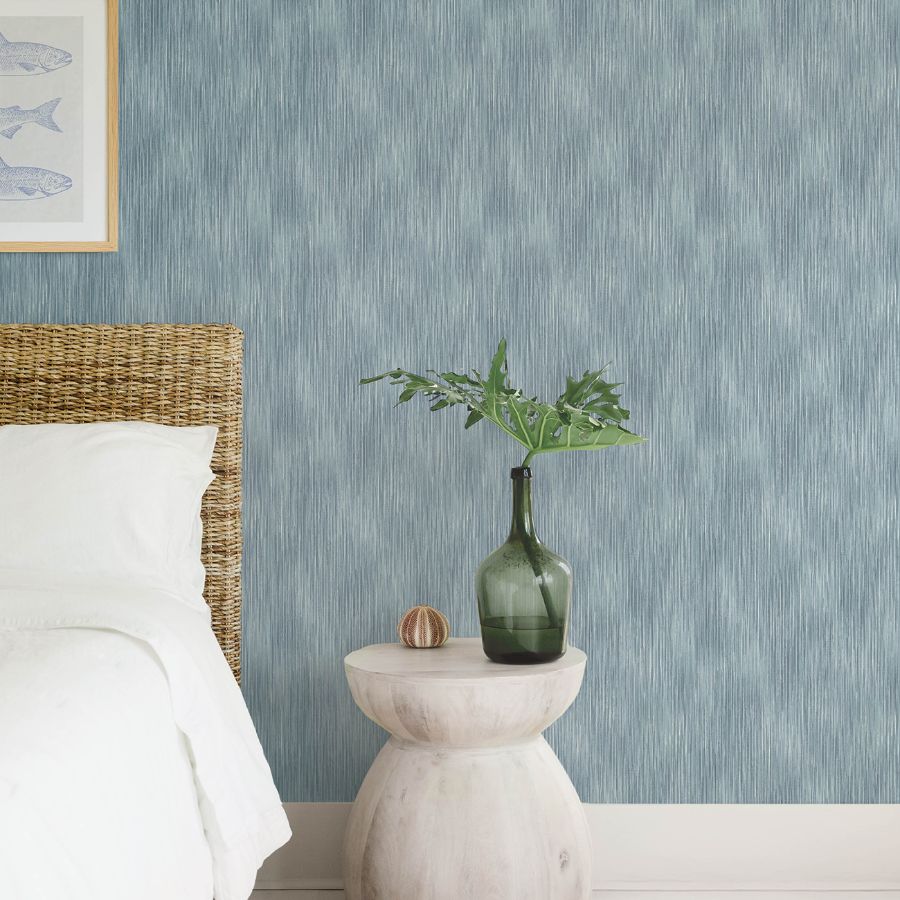 Purchase 4172-27523 A-Street Wallpaper, Largo Sky Blue Striated - Sea Salt12
