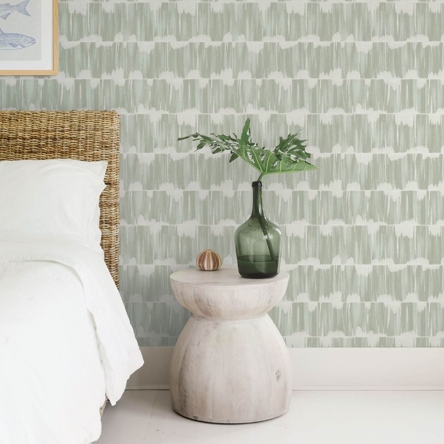 Purchase 4172-27524 A-Street Wallpaper, Serendipity Seafoam Shibori - Sea Salt12