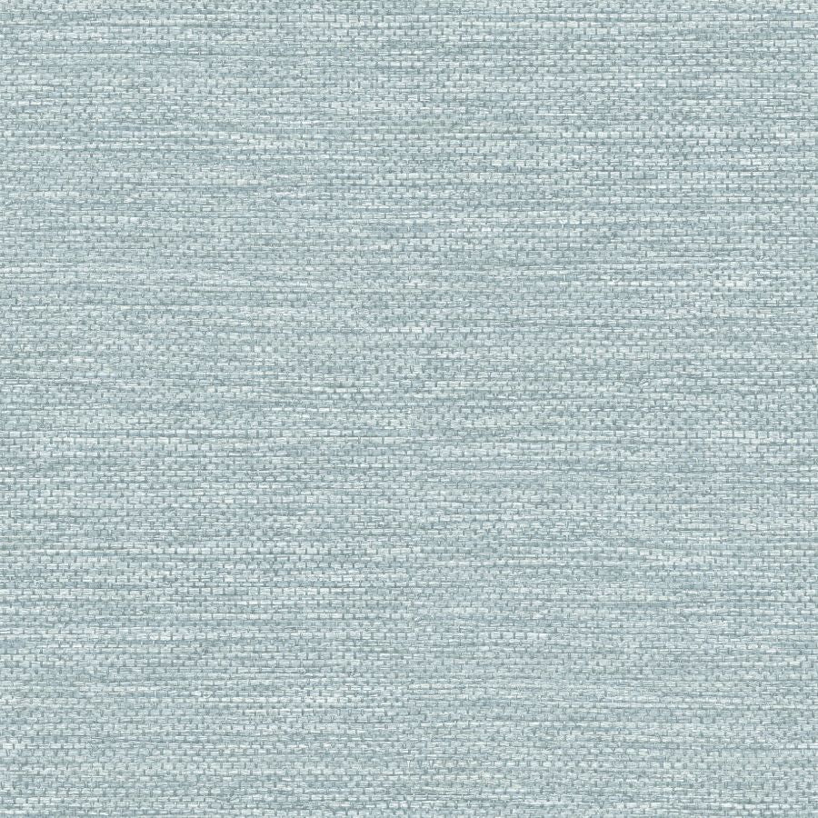 Purchase 4172-27527 A-Street Wallpaper, Malin Denim Faux Grasscloth - Sea Salt