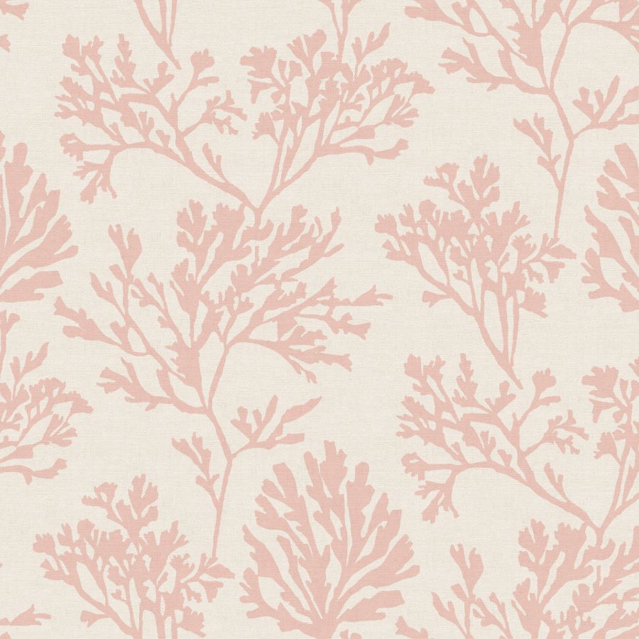Purchase 4172-82000 A-Street Wallpaper, Tortuga Pink Coral Weave - Sea Salt