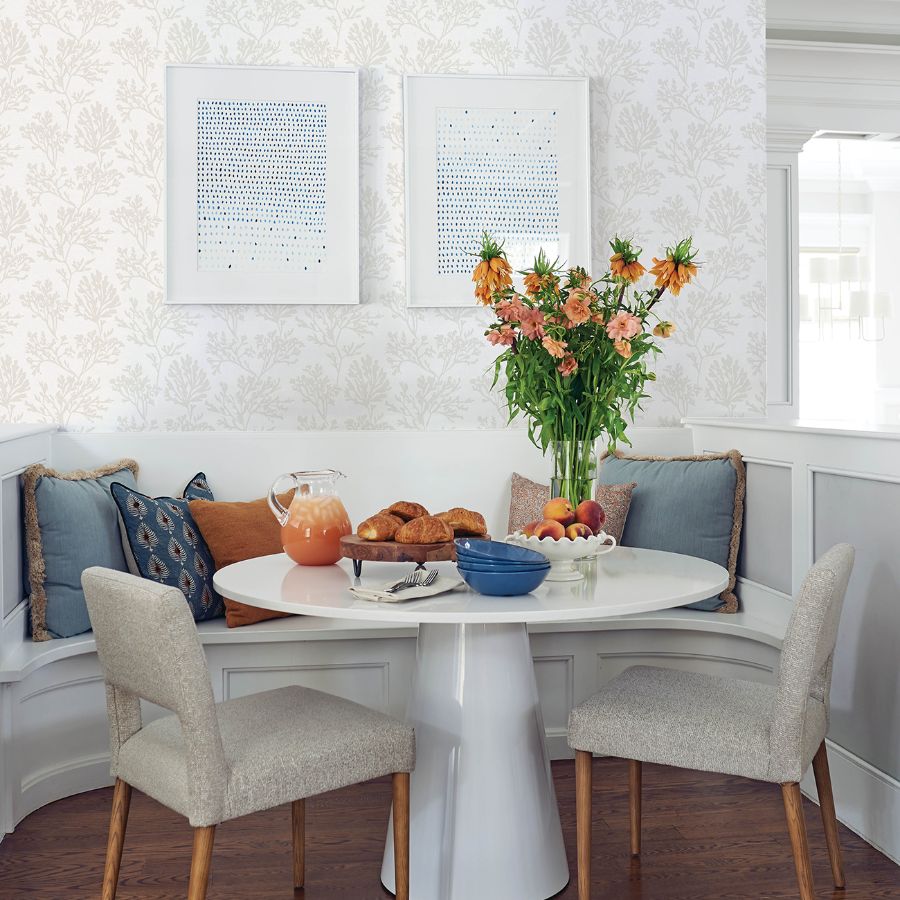 Purchase 4172-82001 A-Street Wallpaper, Tortuga Dove Coral Weave - Sea Salt1