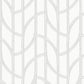Purchase 4172-82011 A-Street Wallpaper, Salvo Silver Curved Contours - Sea Salt