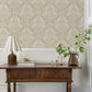 Purchase 4173-27621 A-Street Wallpaper, Finch Neutral Woodland Damask - Chris Loves Julia1