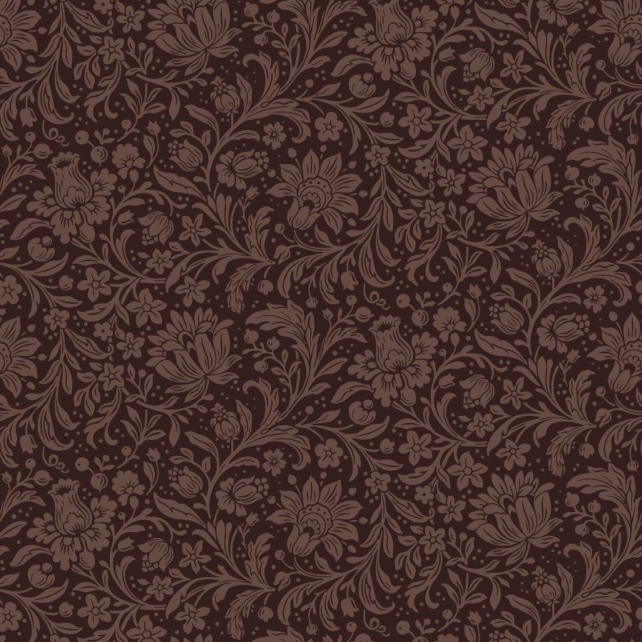 Purchase 4173-27627 A-Street Wallpaper, Hague Burgundy Floral Trail - Chris Loves Julia