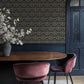 Purchase 4173-27630 A-Street Wallpaper, Woodbury Black Floral Damask - Chris Loves Julia1