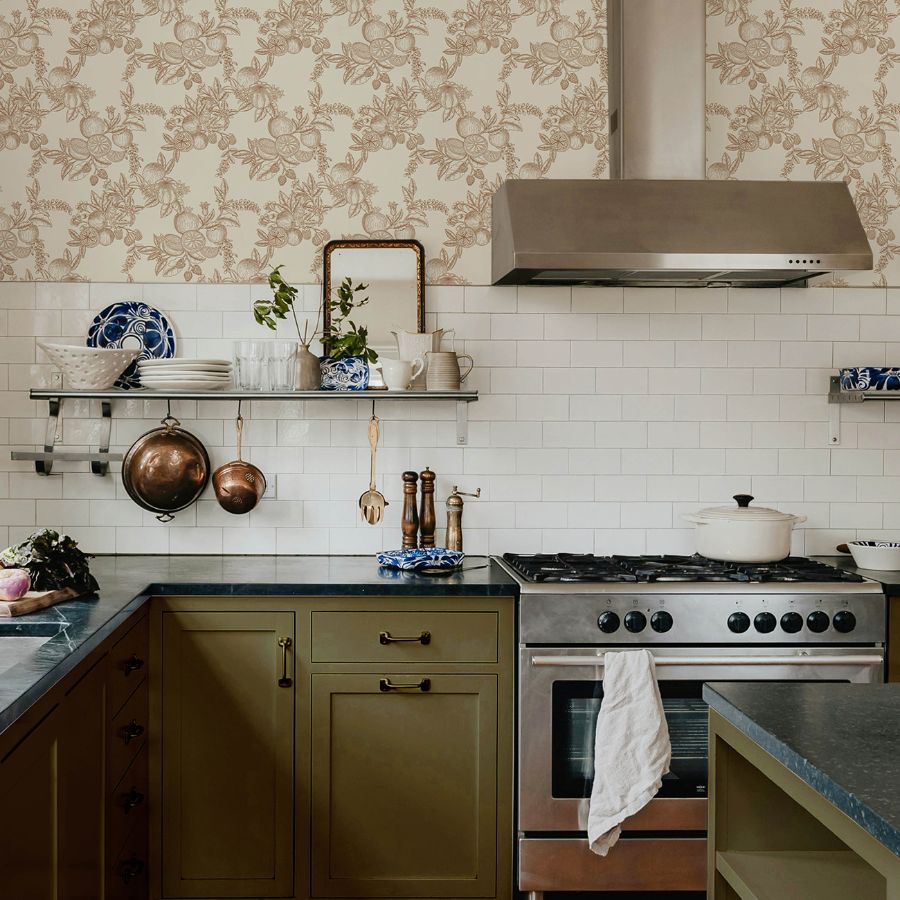 Purchase 4173-27638 A-Street Wallpaper, Gerty Copper Fruit Toile - Chris Loves Julia1