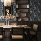 Purchase 4173-27643 A-Street Wallpaper, Geneva Dark Blue Peacock Paradise - Chris Loves Julia12