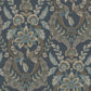 Purchase 4173-27653 A-Street Wallpaper, Collins Teal Damask - Chris Loves Julia