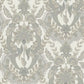 Purchase 4173-27655 A-Street Wallpaper, Collins Light Blue Damask - Chris Loves Julia