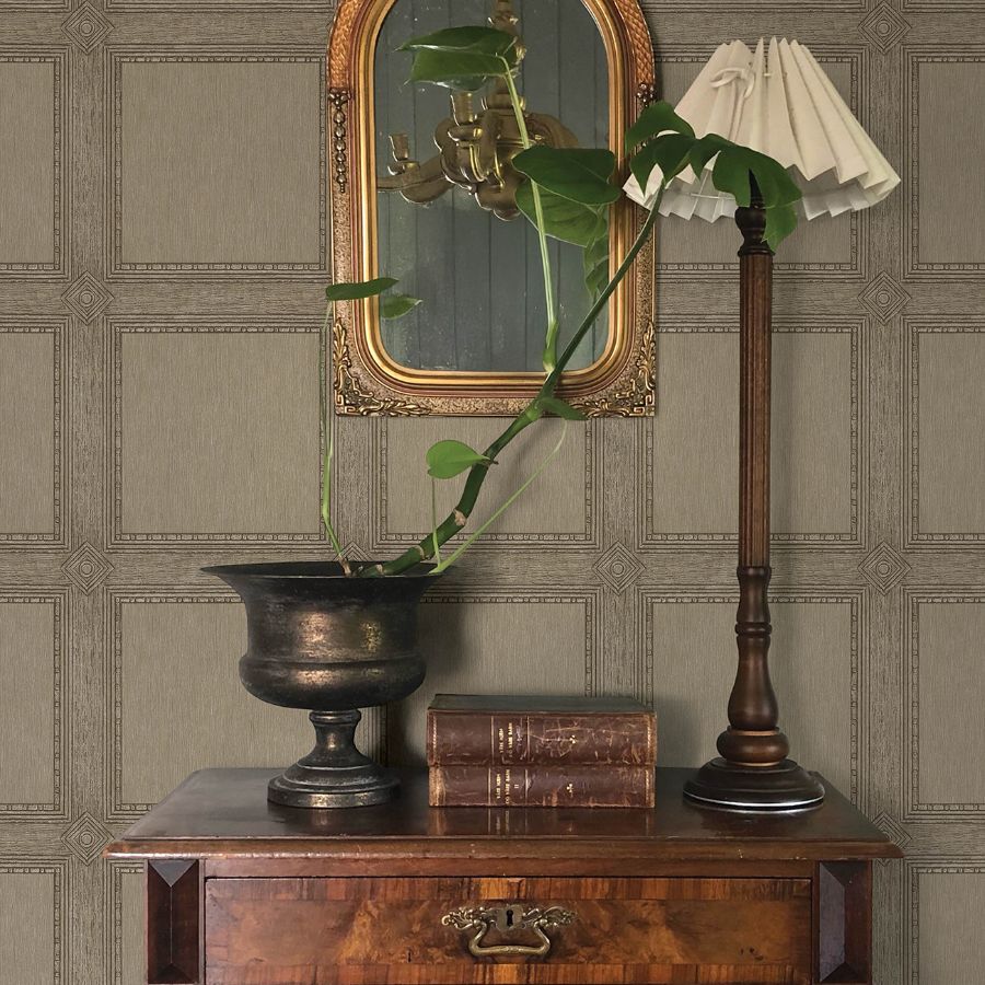 Purchase 4173-27657 A-Street Wallpaper, Moorland Chestnut Wood Panel - Chris Loves Julia12