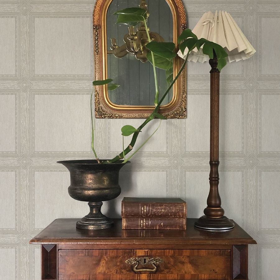 Purchase 4173-27658 A-Street Wallpaper, Moorland Ivory Wood Panel - Chris Loves Julia12