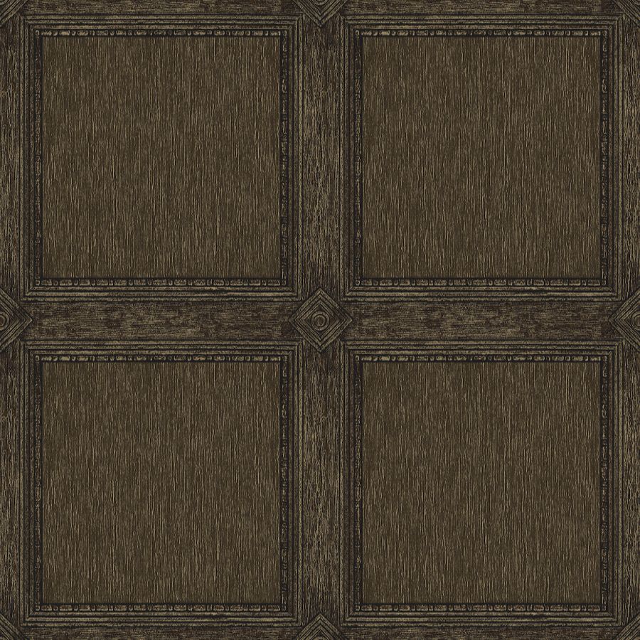 Purchase 4173-27659 A-Street Wallpaper, Moorland Dark Brown Wood Panel - Chris Loves Julia