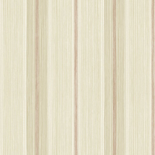 Purchase 4173-27663 A-Street Wallpaper, Ames Red Linen Stripe - Chris Loves Julia