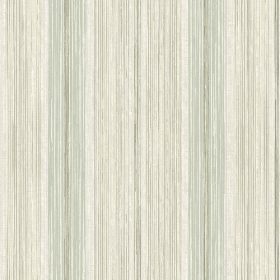 Purchase 4173-27664 A-Street Wallpaper, Ames Seafoam Linen Stripe - Chris Loves Julia