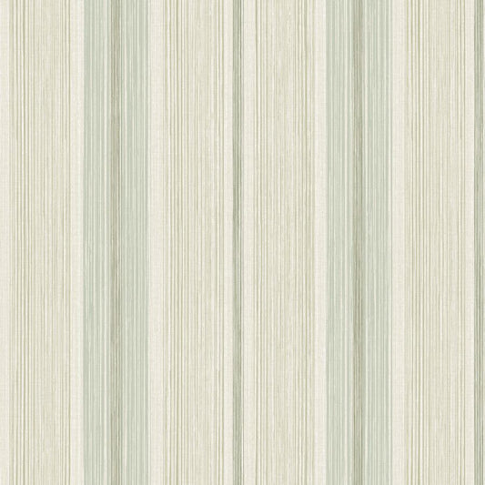Purchase 4173-27664 A-Street Wallpaper, Ames Seafoam Linen Stripe - Chris Loves Julia