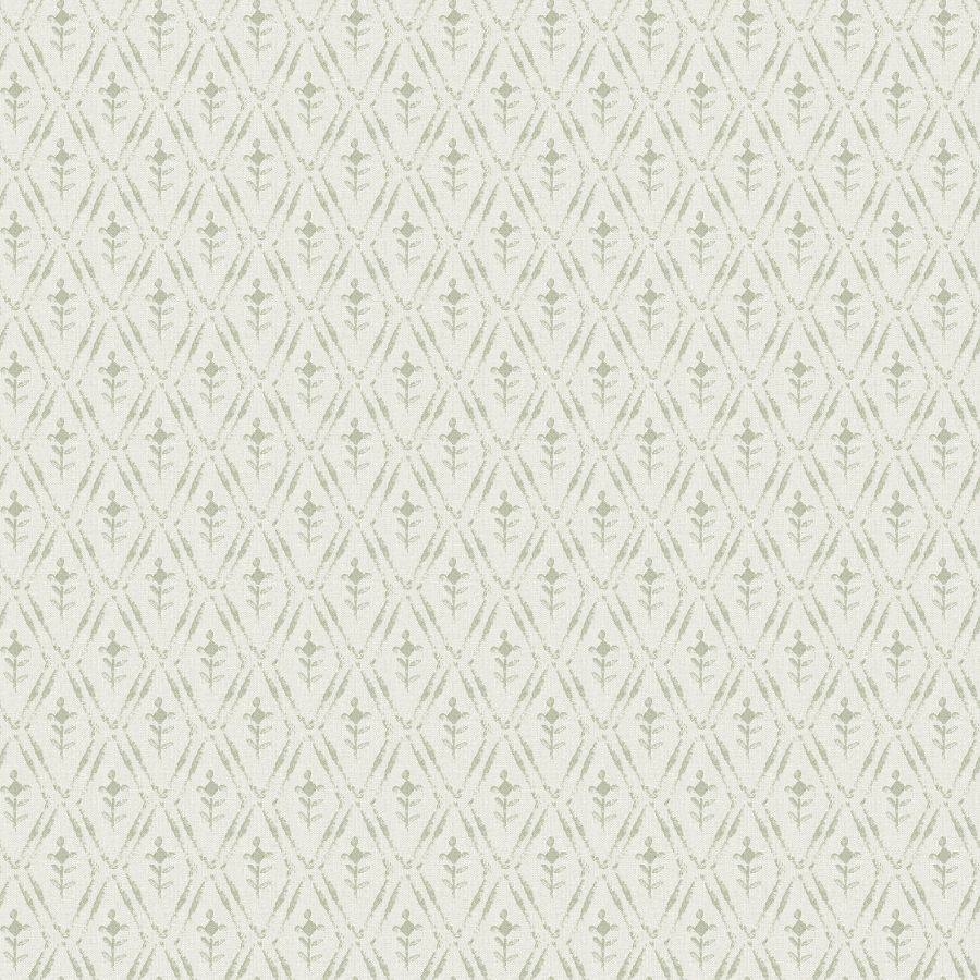 Purchase 4173-27674 A-Street Wallpaper, Tillie Sage Diamond Floral - Chris Loves Julia
